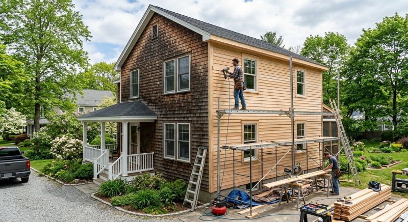 Siding Service project example