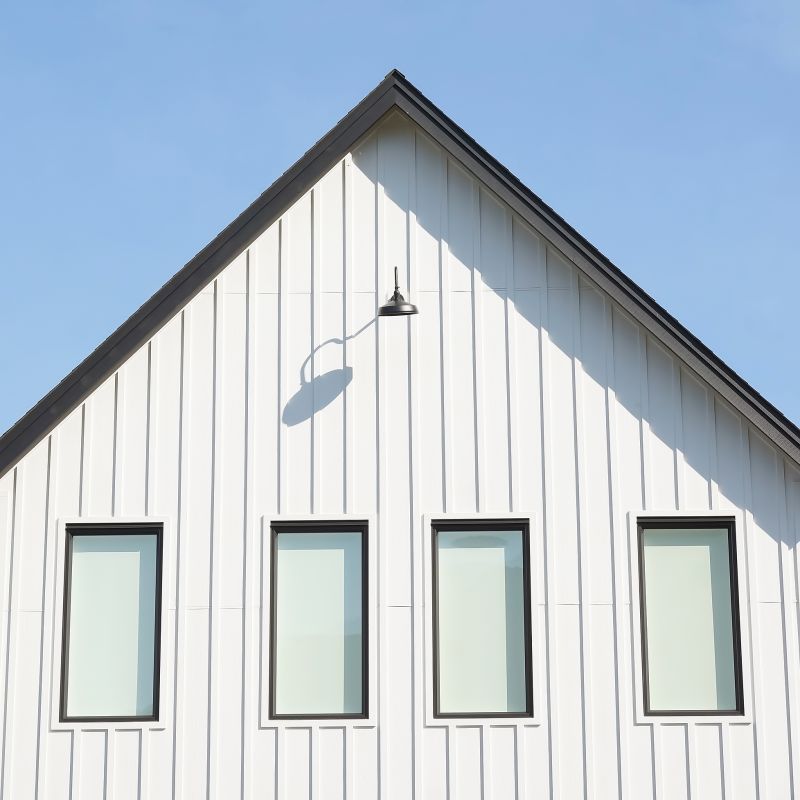 Board and Batten Siding Application