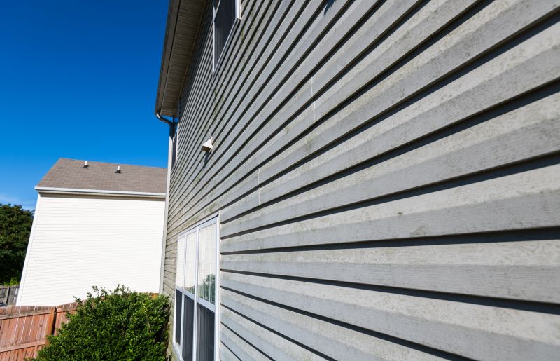 Multiple Siding Styles Displayed